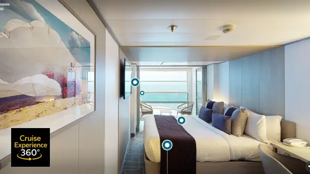 Celebrity Edge – Single Infinite Veranda in 360°